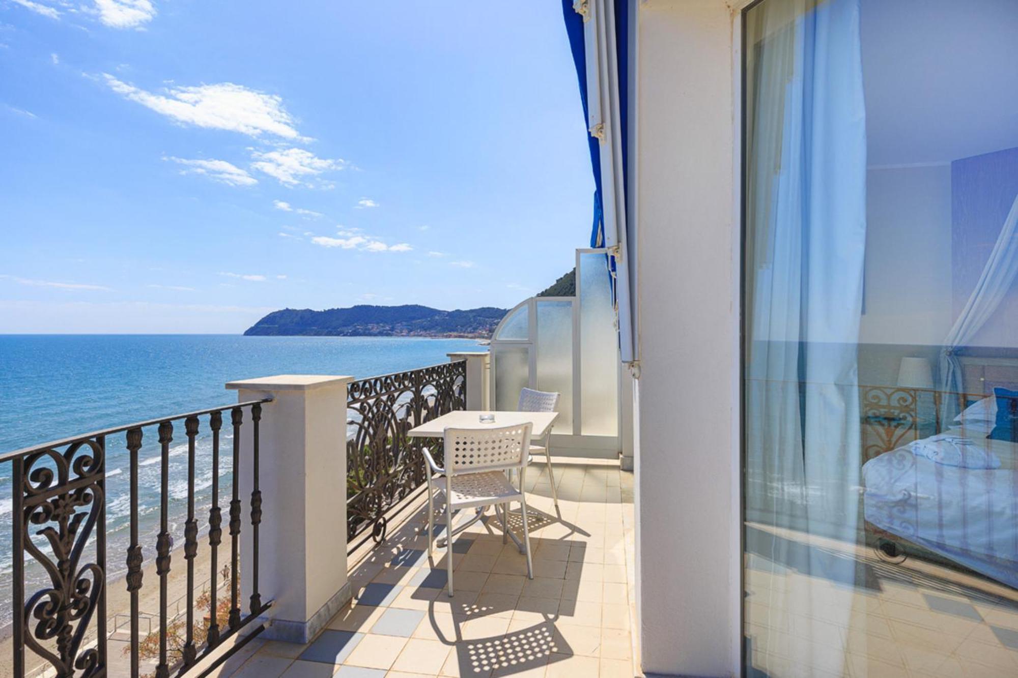 Grand Hotel Mediterranee Alassio Exterior foto
